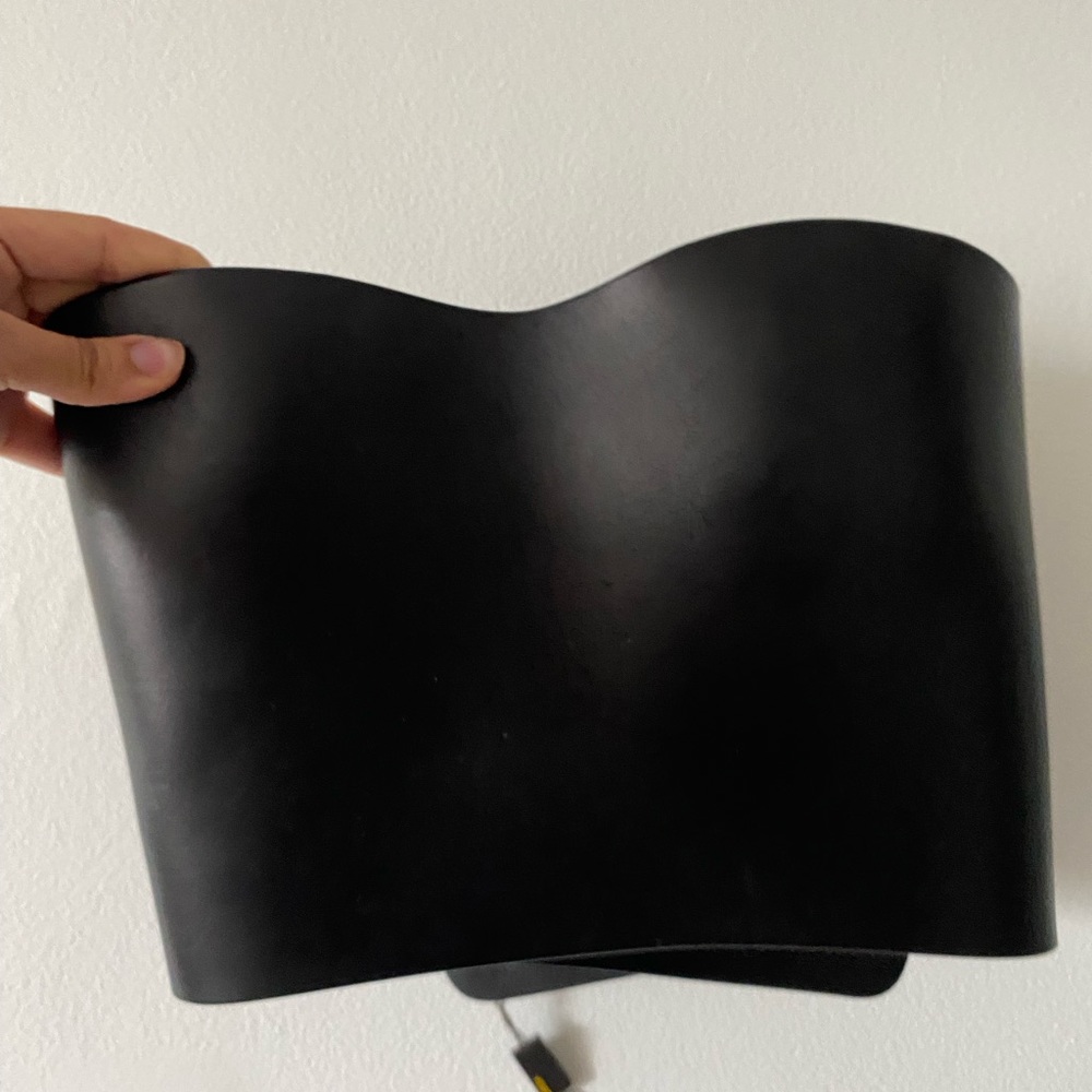 Vintage Fendi leather corset